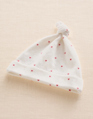 Organic Cotton Heart Pointelle New Arrival Gift Set (0–6mths)