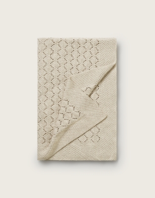 Organic Cotton Heirloom Blanket