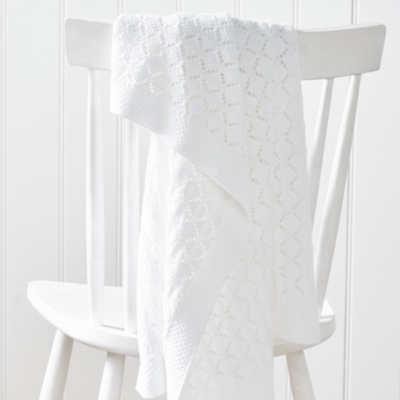 Little white company baby blanket sale