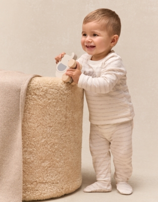 Organic Cotton Hello Top & Leggings Set (0–24mths)