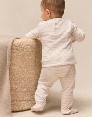 Organic Cotton Hello Top & Leggings Set (0–24mths)