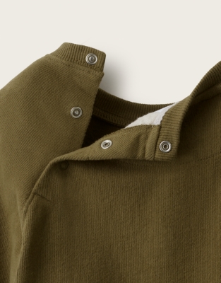 Organic Cotton Highland Sweatshirt & Jogger Set (0–4yrs)