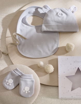 Organic Cotton Hoppy Bunny Gift Set (0–6mths)
