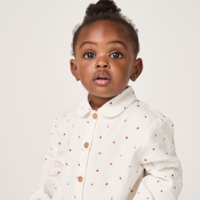 Organic Cotton Ines Floral Cord Jumpsuit (0–4yrs)