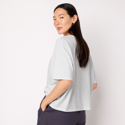 Organic Cotton Jersey Boxy Tee
