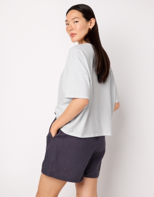 Organic Cotton Jersey Boxy Tee