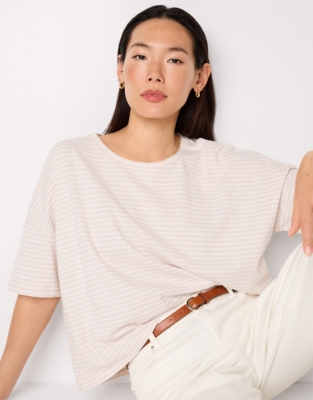 Organic Cotton Jersey Boxy Tee