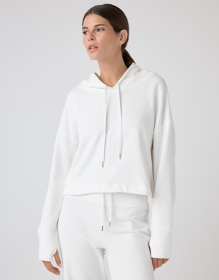 Organic Cotton Jersey Hoodie