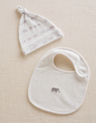 Organic Cotton Kimbo Elephant Luxury Gift Set