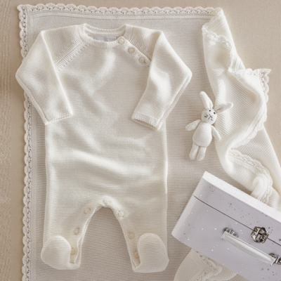 Organic Cotton Knitted Gift Set (0–6mths)