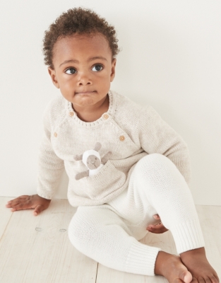 Baby shop white jumper