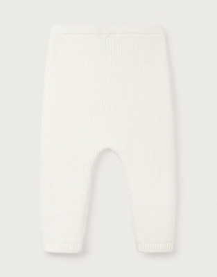 Organic Cotton Knitted Leggings (0–24mths)