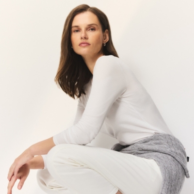 Organic Cotton Layering Long Sleeve T-Shirt