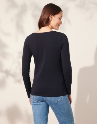 Organic Cotton Layering Long-Sleeve T-shirt