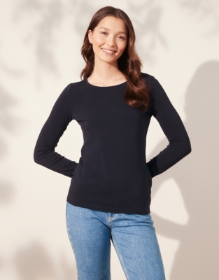 Organic Cotton Layering Long-Sleeve T-shirt