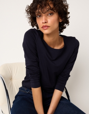 Organic Cotton Layering Long-Sleeve T-shirt