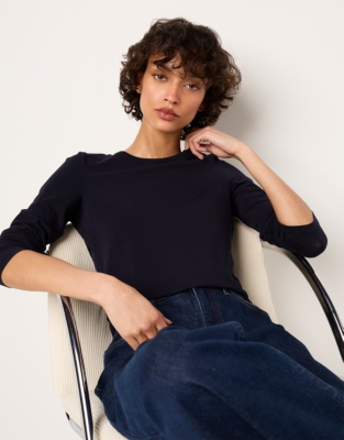 Organic Cotton Layering Long-Sleeve T-shirt