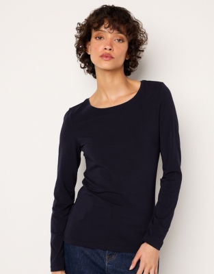 Organic Cotton Layering Long-Sleeve T-shirt