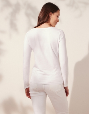 Organic Cotton Layering Long-Sleeve T-shirt