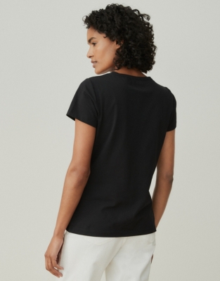 Organic Cotton Layering Short-Sleeve T-Shirt