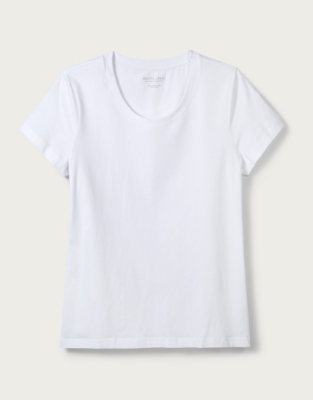 Organic Cotton Layering Short-Sleeve T-Shirt