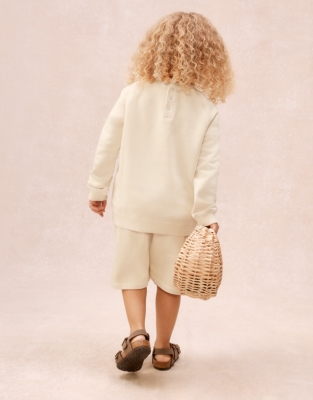Organic Cotton Lemon Sweatshirt (0–4yrs)