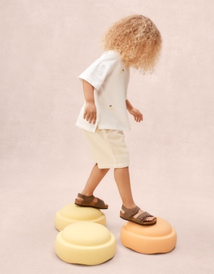 Organic Cotton Lemon T-Shirt & Shorts Set (0–4yrs)