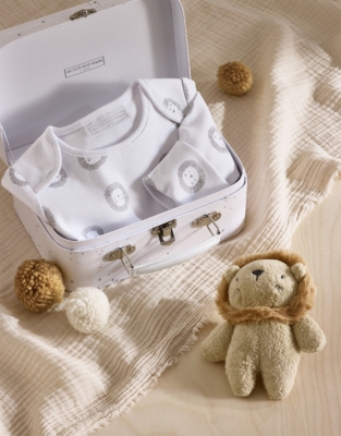 Kids' Rattle And Organic Cotton Pajama Box Set - Baby & Kids