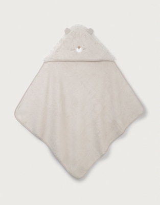 Organic Cotton Lion Hooded Towel