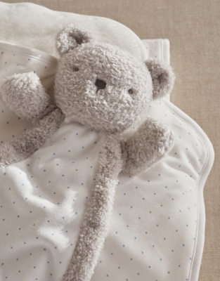 Organic Cotton Little Bear Welcome Baby Gift Set (0–6mths)