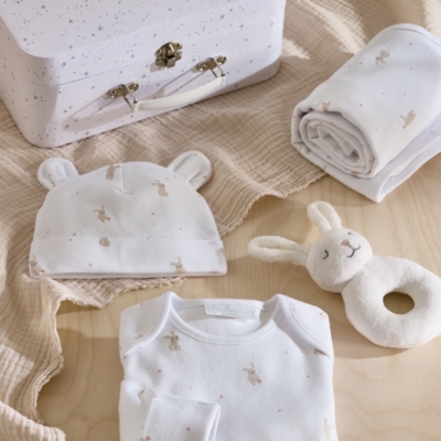 Organic Cotton Little Bunny Gift Set (0–6mths)