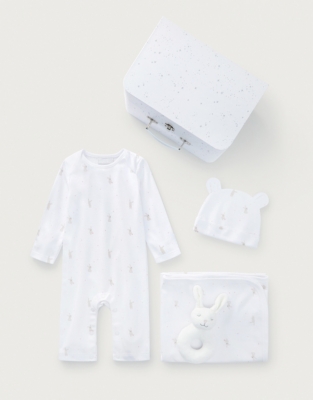 Organic Cotton Little Bunny Gift Set (0–6mths)