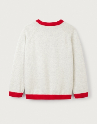 Organic Cotton London Bus Jumper (18mths–6yrs)