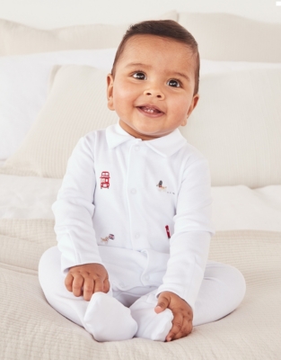 White company sale baby pyjamas