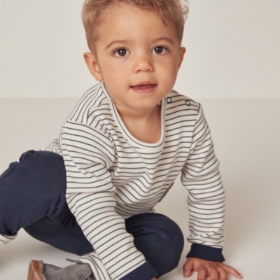 Organic Cotton London T-Shirt & Joggers Set (0–18mths)