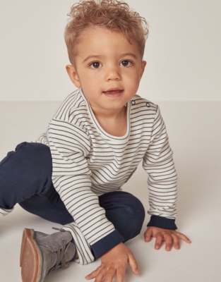 Organic Cotton London T-Shirt & Joggers Set (0–18mths)