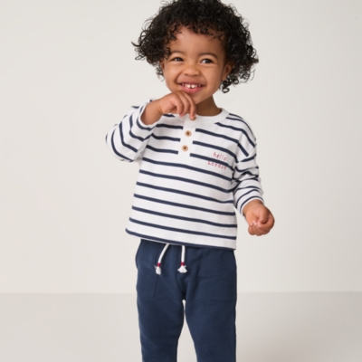 Organic Cotton London Top & Joggers Set (0–4yrs)