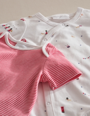 Organic Cotton London Welcome Baby Gift Set (0–6mths)