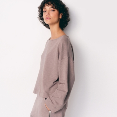 Organic Cotton Loopback Sweatshirt