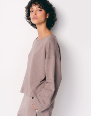 Organic Cotton Loopback Sweatshirt