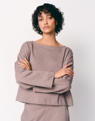 Organic Cotton Loopback Sweatshirt