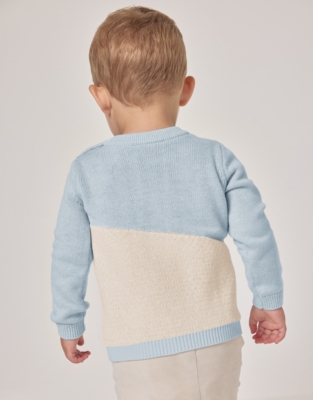 Organic Cotton Lumi Bear Skating Jumper (0–18mths)