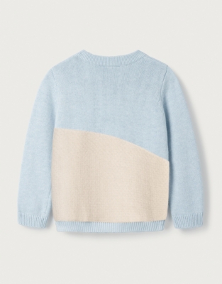 Organic Cotton Lumi Bear Skating Jumper (0–18mths)