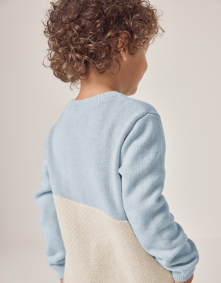 Organic Cotton Lumi Bear Skating Jumper (18mths–6yrs)