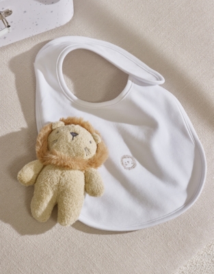 Organic Cotton Luxury Lion Suitcase Gift Set (0–6mths)