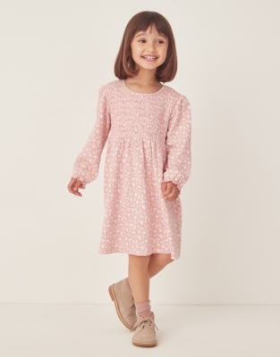 Organic Cotton Margot Floral Jersey Dress (18mths–6yrs)