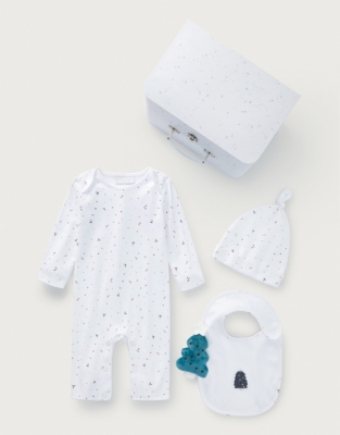 Organic Cotton Merry Christmas Gift Set (0–6mths)