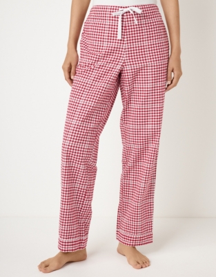 Organic Cotton Mini Check Bottoms