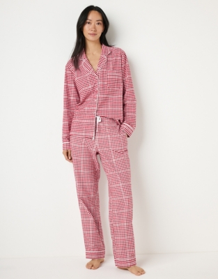 Organic Cotton Mini Check Bottoms