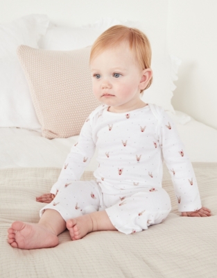 Kids' Rattle And Organic Cotton Pajama Box Set - Baby & Kids